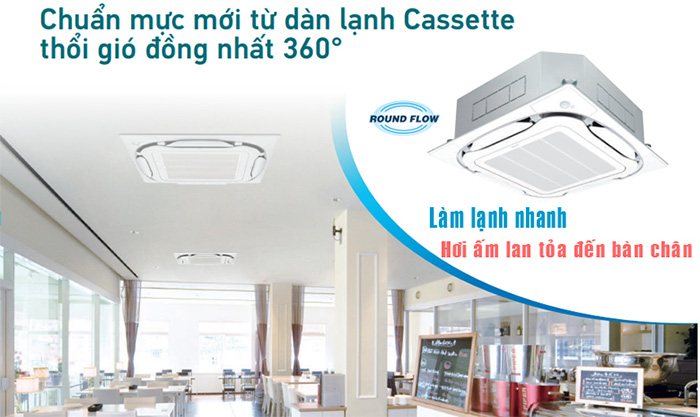 Thổi gió 360 độ