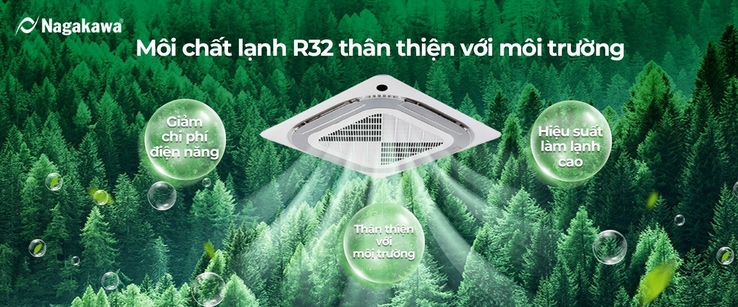 Gas R32 thân thiện với môi trường