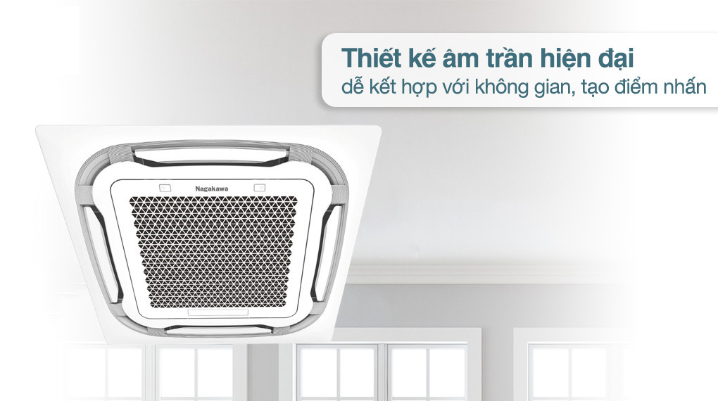 Thiết kế sang trọng, hiện đại với cửa thổi gió 8 hướng