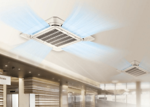 Điều hòa MCD1-28CRN8 có hệ thống thổi luồng khí mát đa chiều