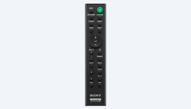 Dàn âm thanh Sony 5.1 HT-S40R có remote điều khiển từ xa tiện lợi