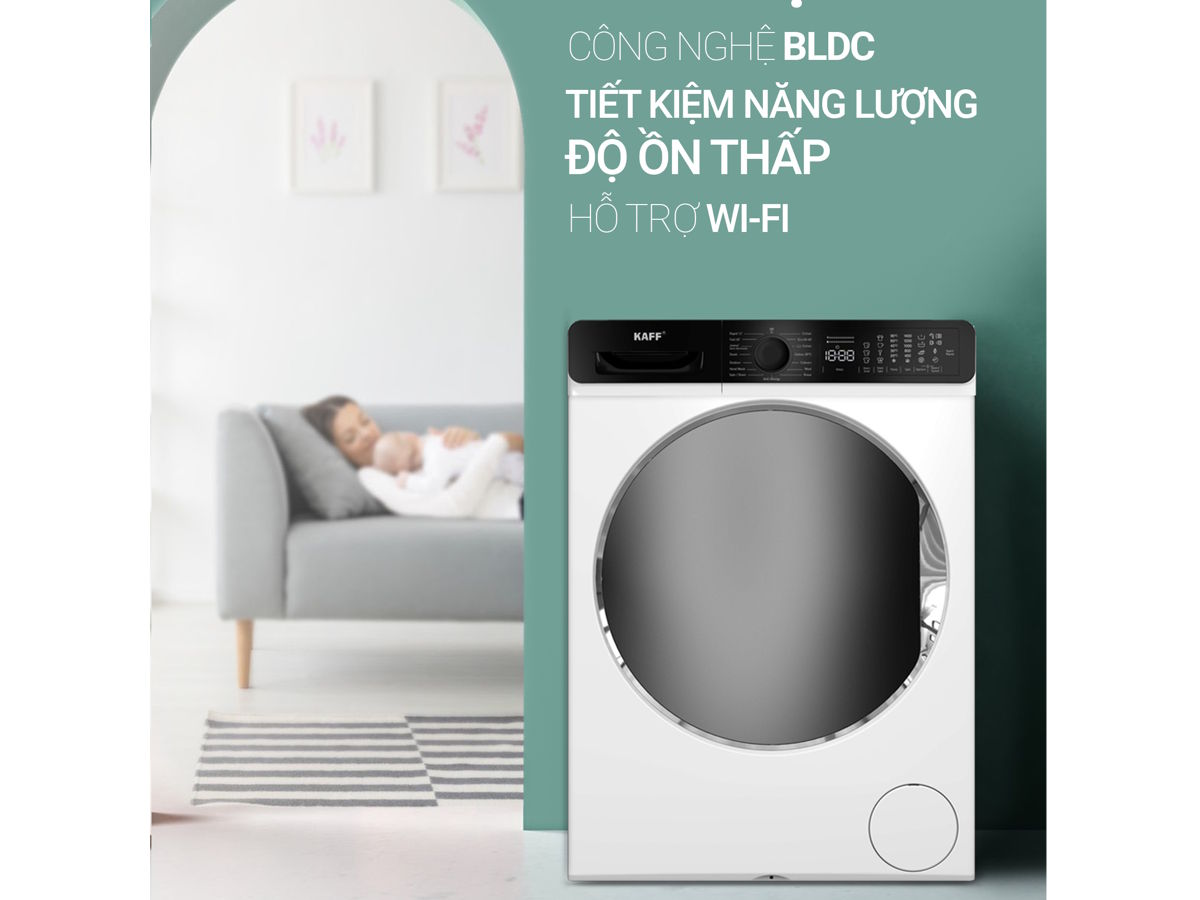 Máy giặt Kaff có độ ồn thấp