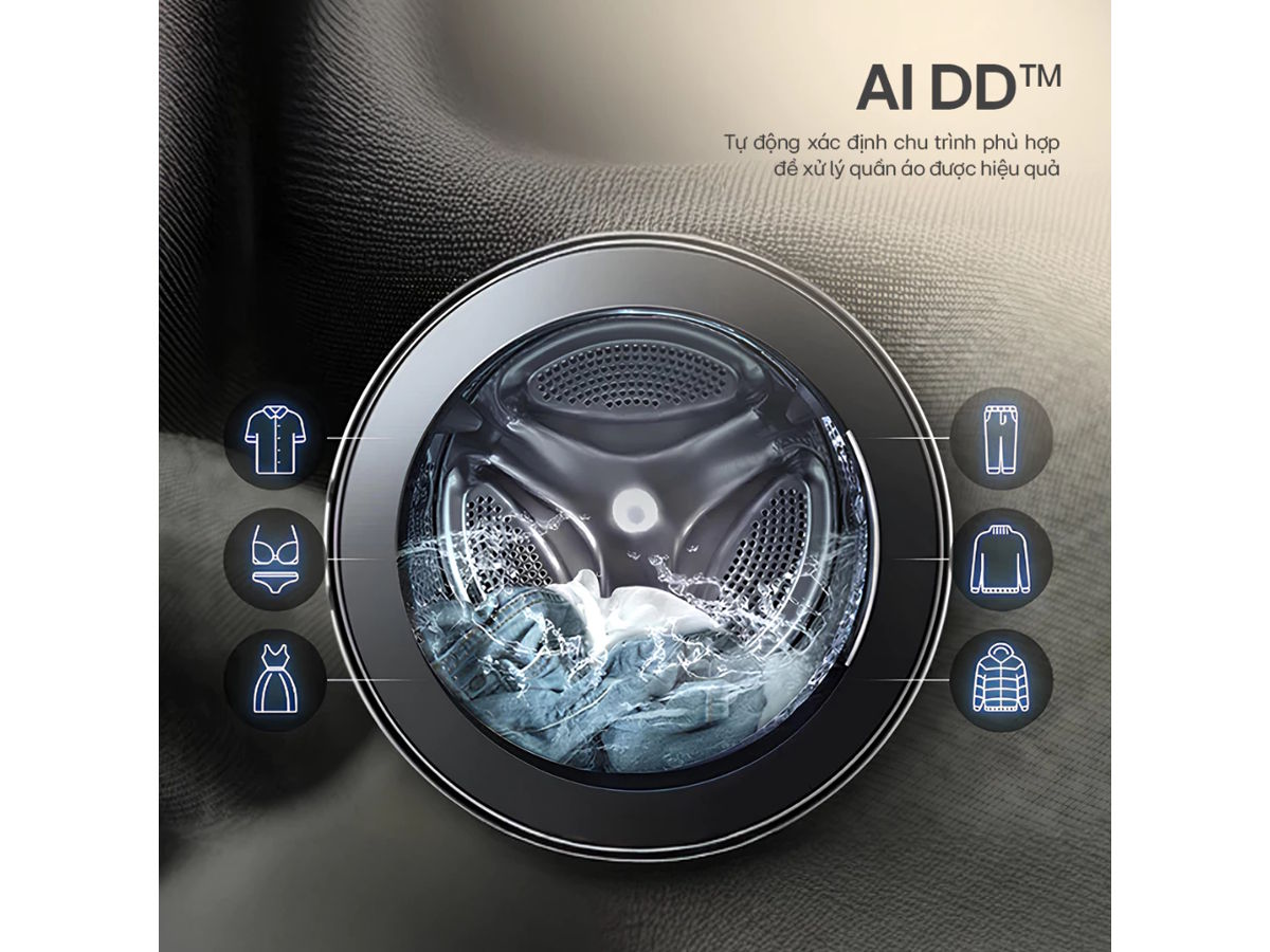 T2520AX7G có chương trình giặt AI