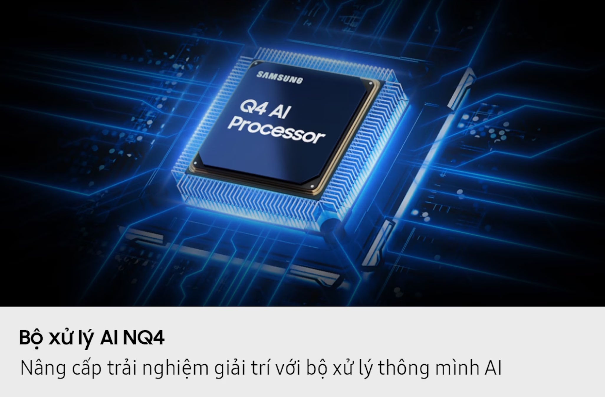 Tivi dùng bộ xử lý AI NQ4