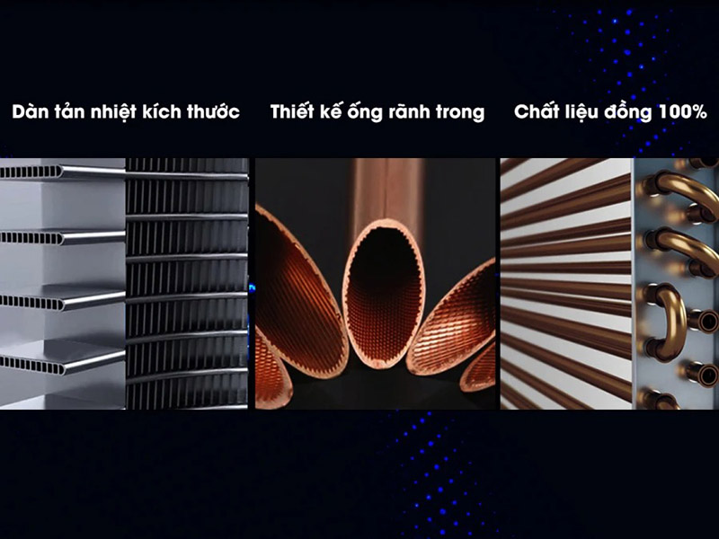 Dàn tiển nhiệt được nâng cấp