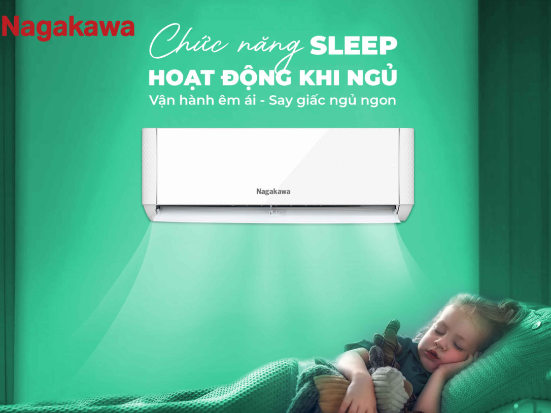 Điều hòa 2 chiều có chế độ ngủ