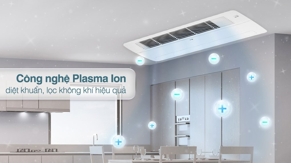 Khả năng lọc không khí với công nghệ Plasma Ion của LG AMNQ12GTUA0