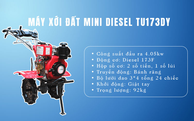 Thông số máy TU173DY