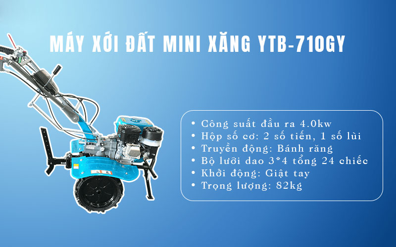 Máy xới đất Yaturbo YTB-710GY