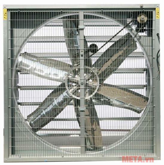 Hình ảnh quạt hút công nghiệp vuông HAIKI 1380