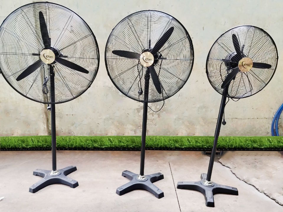 Efan EF-D65-3 có góc đảo gió 120 độ làm mát rộng hơn