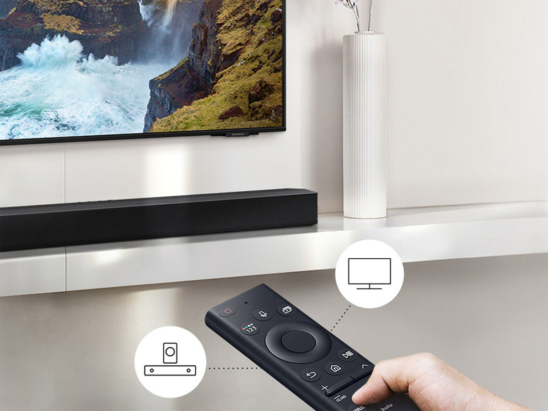 One Remote giúp bạn điều khiển loa Samsung dễ dàng