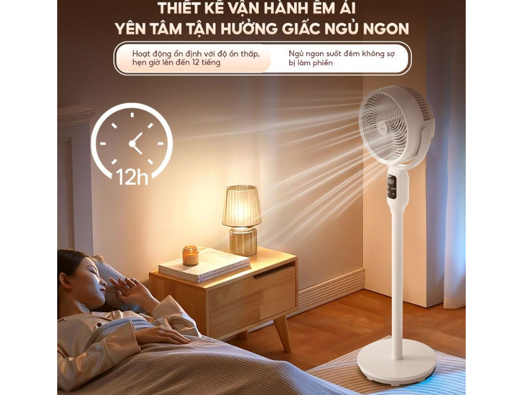 Aqua AQF-ED1823T(W) có hẹn giờ tới 12 giờ