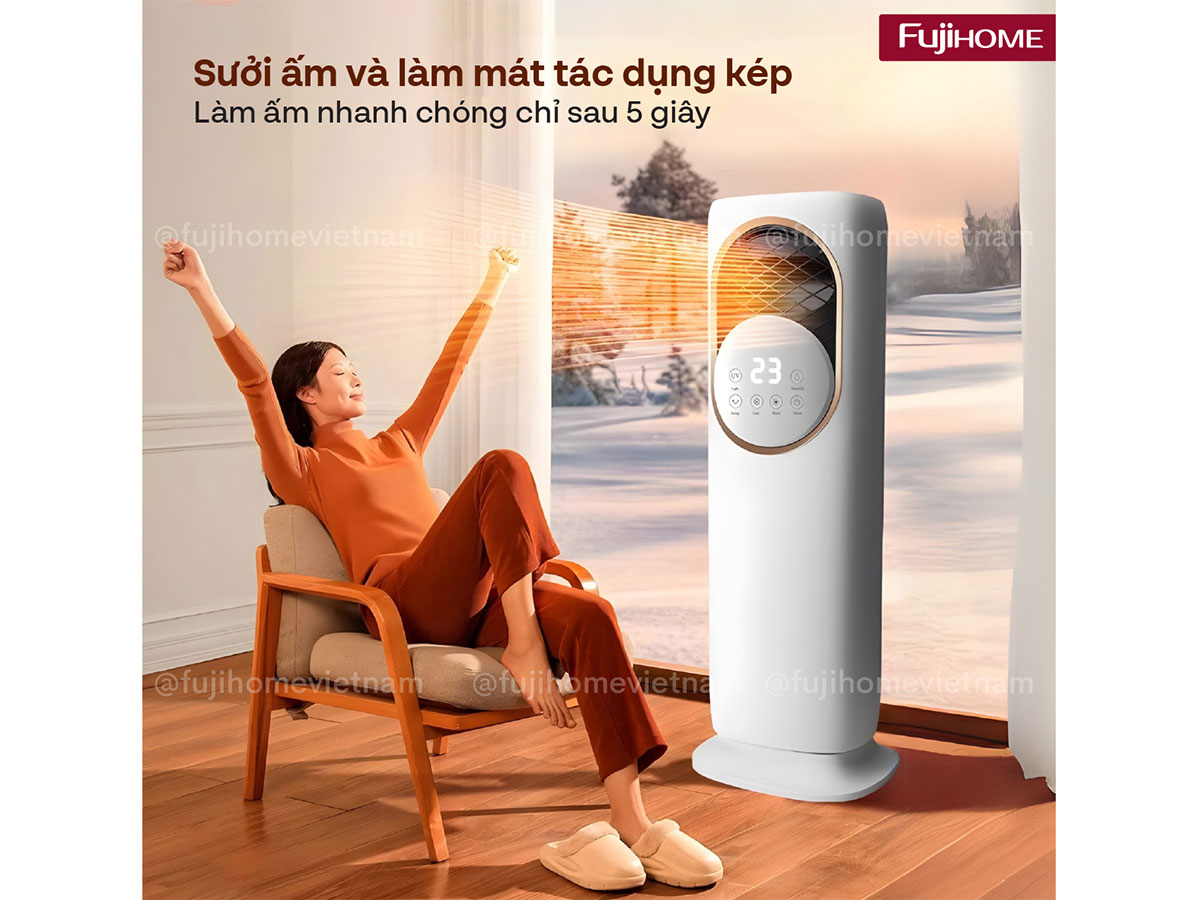 Fujihome AC01 làm mát bằng hơi nước nhanh chóng