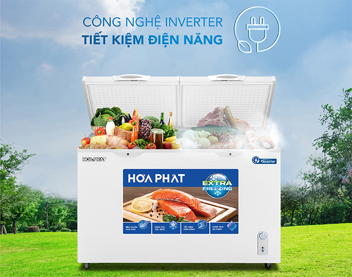 Tủ sở hữu công nghệ Inverter tiết kiệm điện năng