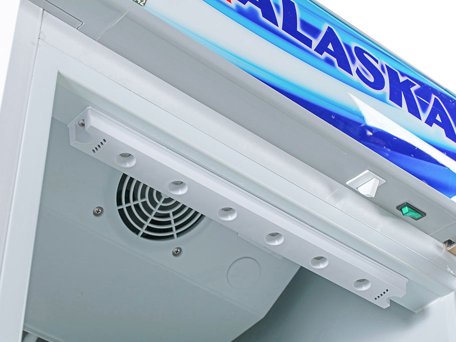 Alaska LCI-385 có mức nhiệt từ 0 - 10 độ C
