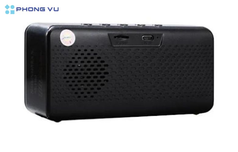 Công suất 3W với nhiễu >60dB giúp âm thanh phát ra trong trẻo hơn