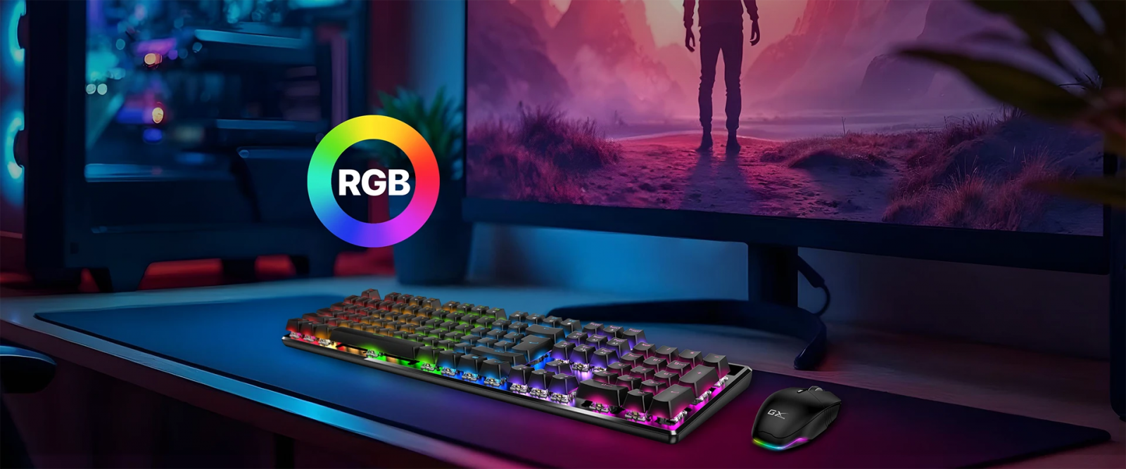 Bàn phím cơ có đèn nền RGB