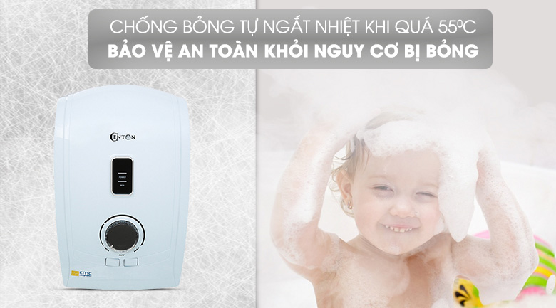 Cảm biến nhiệt an toàn, bảo vệ làn da