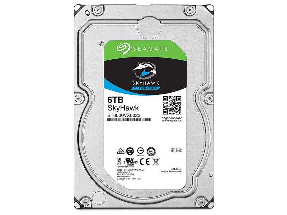 Ổ cứng HDD Seagate Skyhawk 6TB (ST6000VX001)