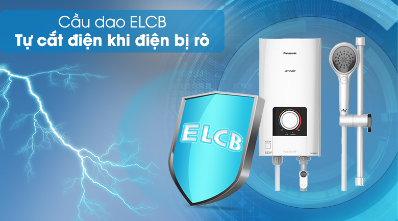 DH-4NTP1VM có cầu dao ELCB chống rò rỉ điện