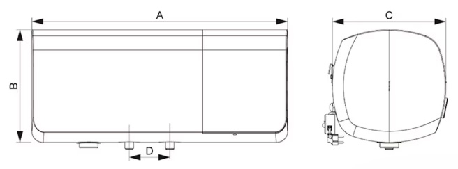 Kích thước của Vitowell Comfort C2 S15