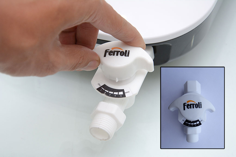Ferroli DIVO SDP chỉnh được lưu lượng nước