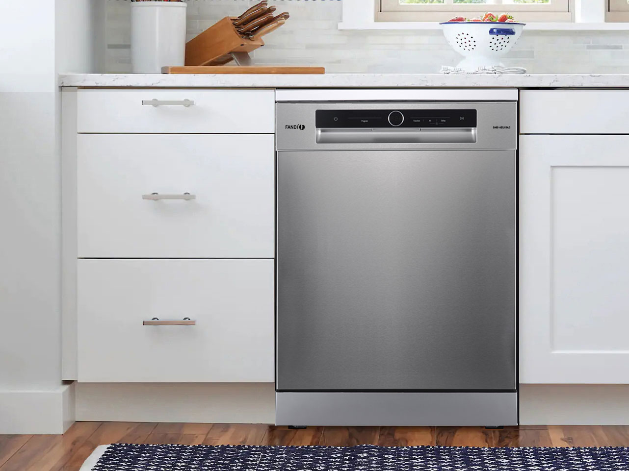 Máy rửa bát Fandi khi lắp âm