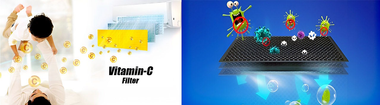 Hệ thống lọc kép bảo vệ sức khỏe