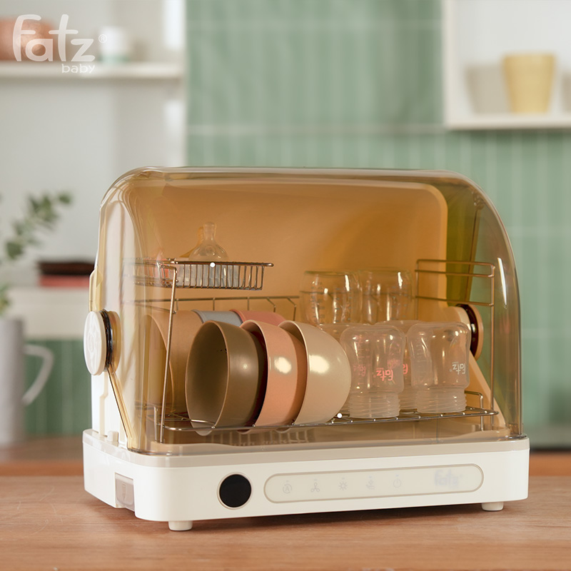 Máy úp bình sữa, bát đĩa, tiệt trùng UVC, sấy khô và bảo quản Fatzbaby Tidy 4 FB4626ZH