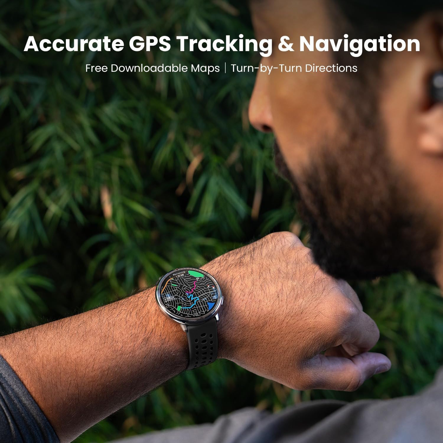 GPS đa vệ tinh, bản đồ ngoại tuyến và dẫn đường thông minh