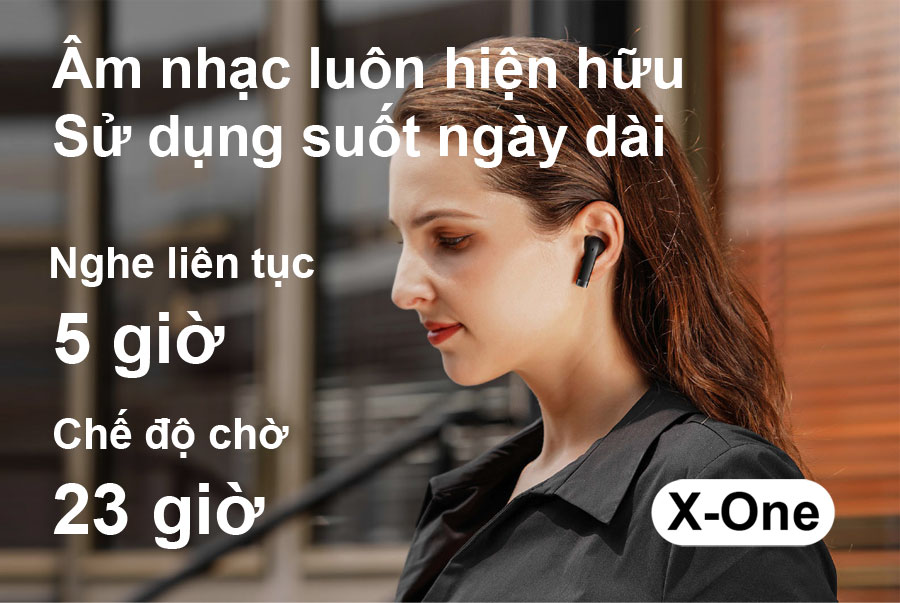 Tai nghe liên tục 5 giờ
