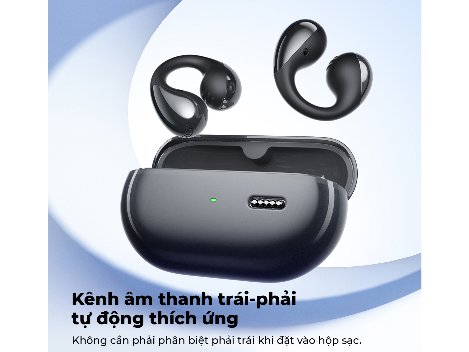 Tai nghe nhạc có kênh âm thanh trái phải tự động thích ứng