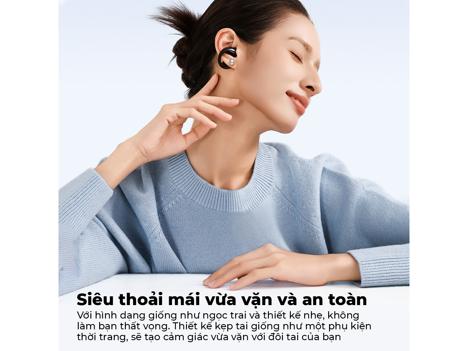 Tai nghe đeo cực kỳ thoải mái