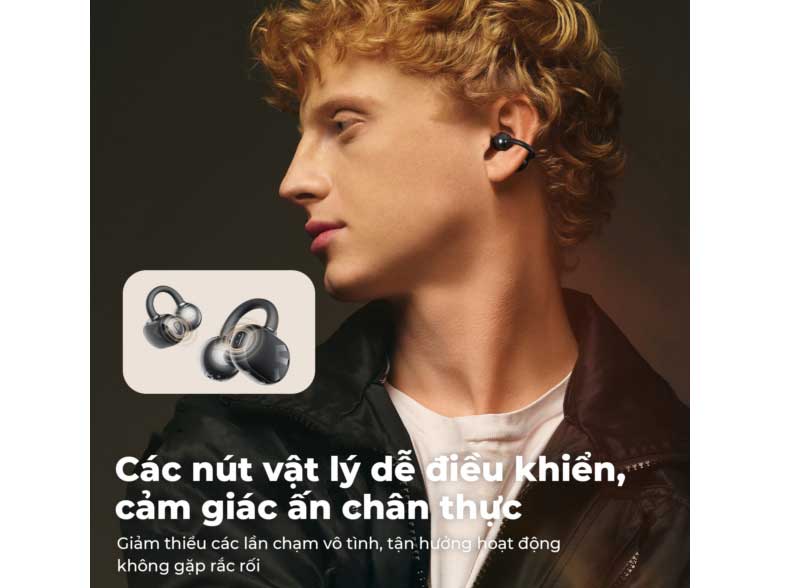 Tai nghe không dây điều khiển bằng cảm ứng