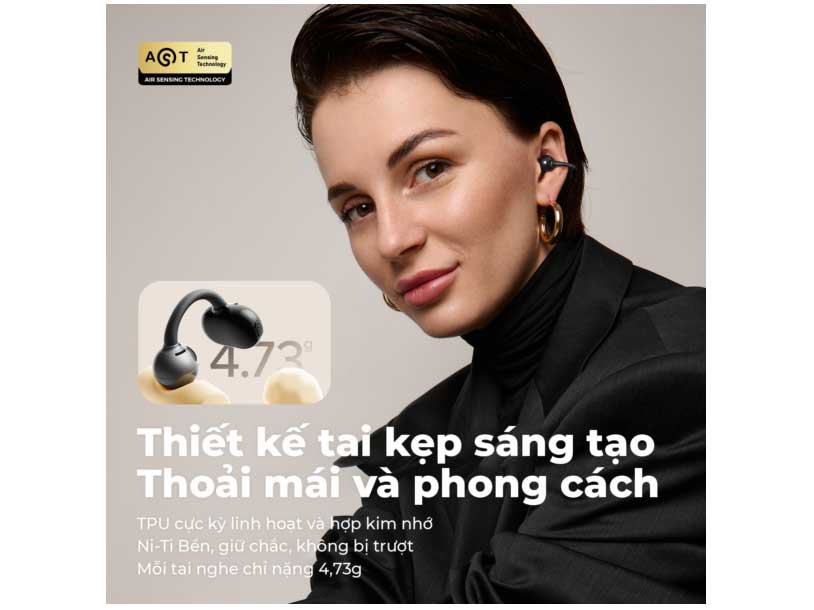 Tai nghe Bluetooth thiết kế tai kẹp sáng tạo