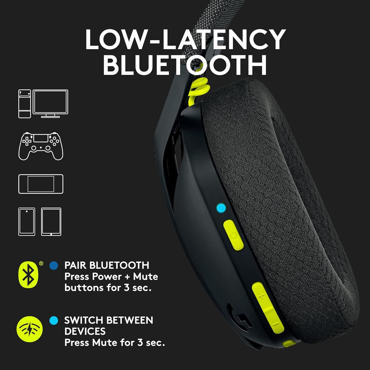 Kết nối không dây linh hoạt: LIGHTSPEED & Bluetooth 5.2