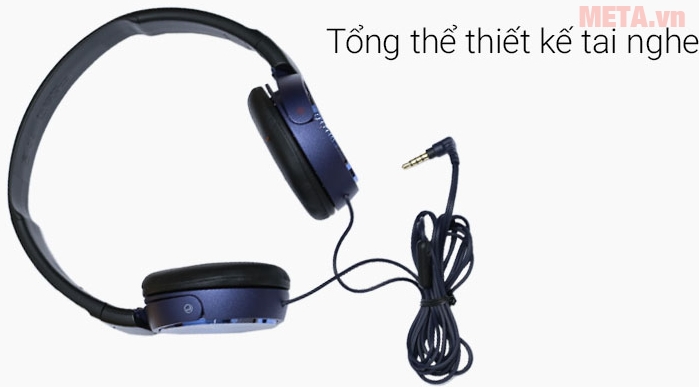 Tai nghe Sony MDR-ZX310AP thiết kế linh hoạt và có thể gấp gọn để cất
